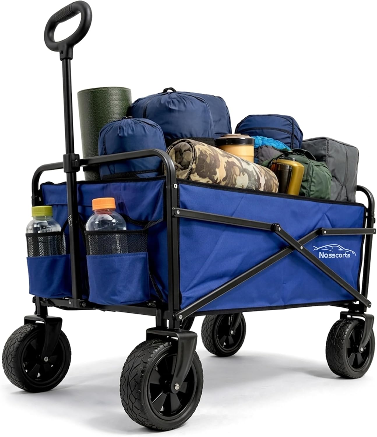 NassCarts - Classic Cart Blue - 68kg Capacity - Next Day Delivery