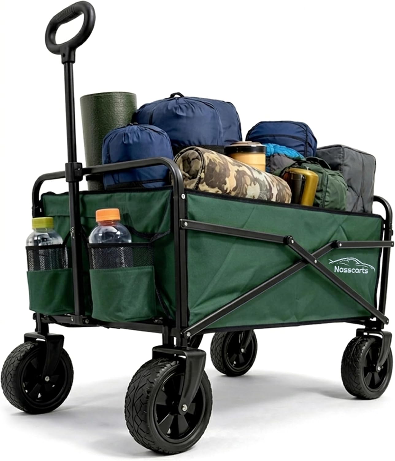 NassCarts - Classic Cart Green - 68kg Capacity - Next Day Delivery