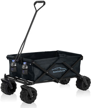 NassCarts - Utility Cart Black - 80kg Capacity - Next Day Delivery