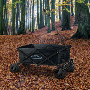 NassCarts - Utility Cart Black - 80kg Capacity - Next Day Delivery