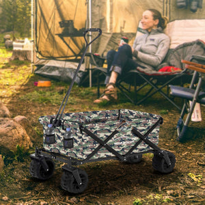 NassCarts - Utility Cart Army Camo - 80kg Capacity - Next Day Delivery