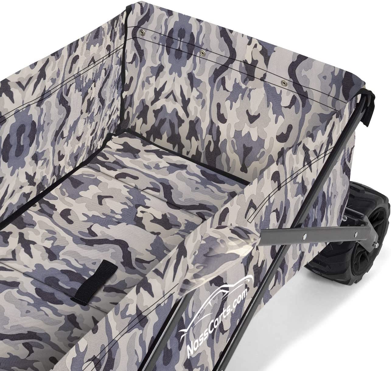 NassCarts - Utility Cart Desert Camo - 80kg Capacity - Next Day Delivery