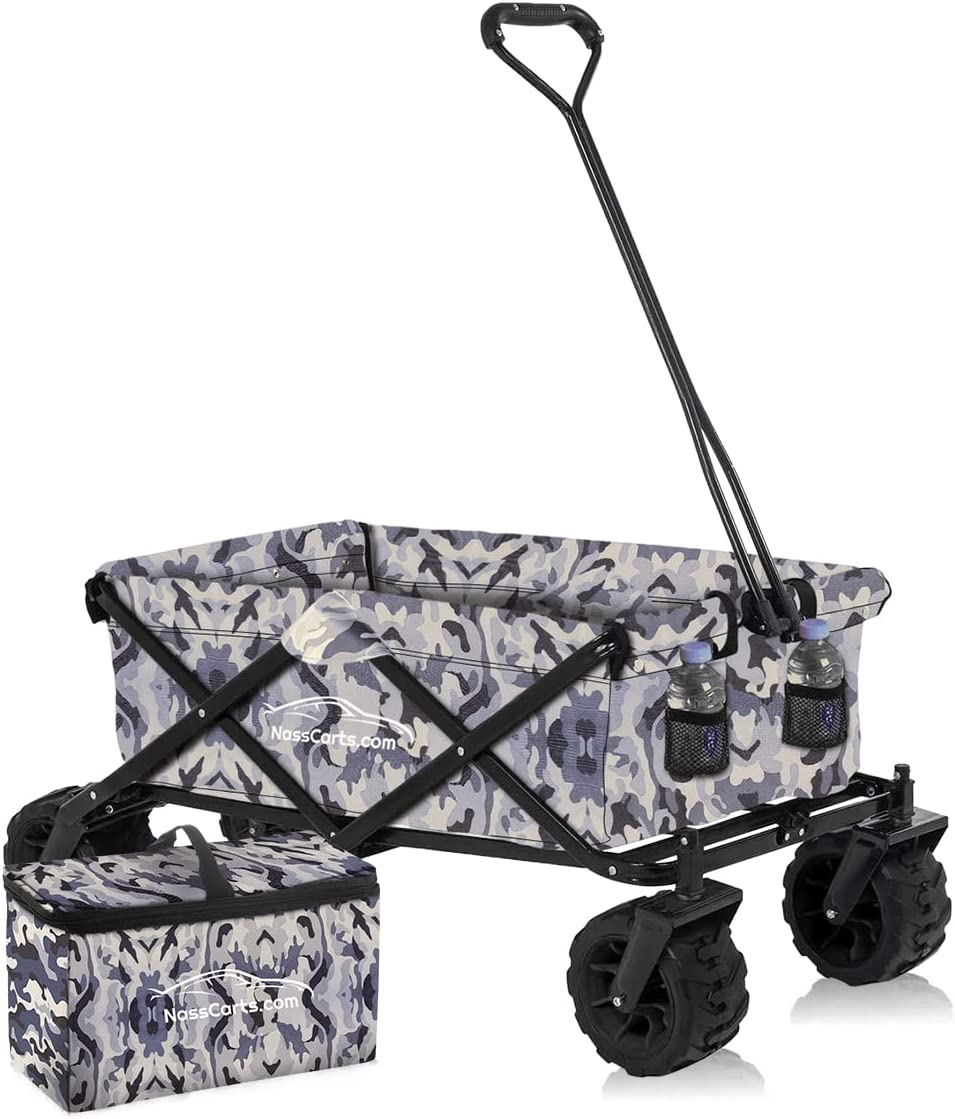 NassCarts - Utility Cart Desert Camo - 80kg Capacity - Next Day Delivery