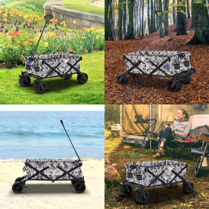 NassCarts - Utility Cart Desert Camo - 80kg Capacity - Next Day Delivery