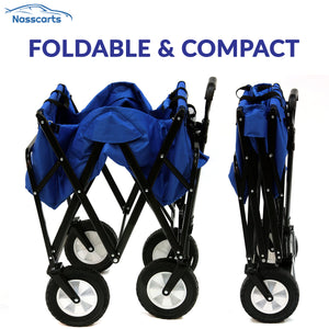 NassCarts - Classic Cart Blue - 68kg Capacity - Next Day Delivery